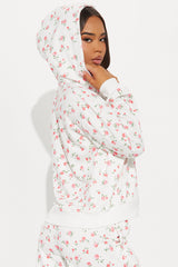 Fiona Ditsy Floral Pant Set - White/combo