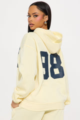 New York Or Nowhere Hoodie - Yellow