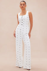 Sailing Away Pant Set - Off White/combo