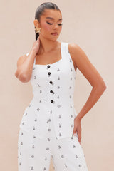 Sailing Away Pant Set - Off White/combo