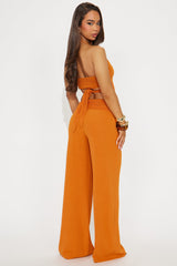Paloma Pant Set  - Rust