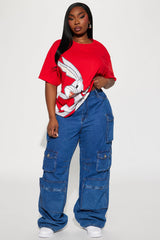 Bugs Bunny Love Graphic Tee - Red