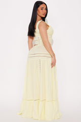 Sunny Skirt Set - Butter Yellow