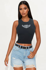 Harley Rider Tank Top - Black