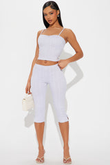 My Favorite Capri Set - Heather Grey