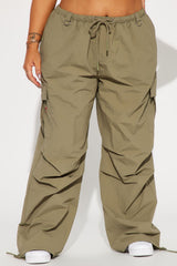 Girl Crush Parachute Pant - Olive