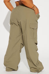 Girl Crush Parachute Pant - Olive