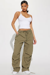 Girl Crush Parachute Pant - Olive