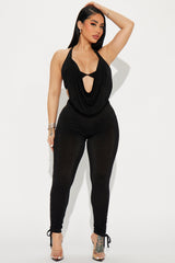 Weekend Lineup Legging Set - Black