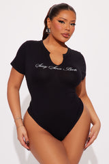 Sassy Since Birth Bodysuit - Black