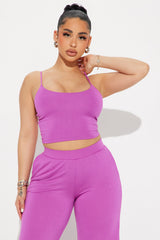 Jaylyn Easy Pant Set - Orchid