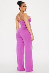Jaylyn Easy Pant Set - Orchid