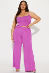Jaylyn Easy Pant Set - Orchid