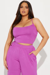 Jaylyn Easy Pant Set - Orchid