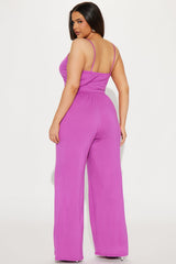 Jaylyn Easy Pant Set - Orchid