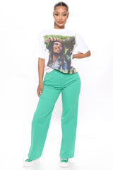 Bob Marley Roots Rock Reggae Tee - White Wash
