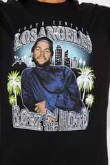 Boyz N The Hood LA Oversized Tee - Black
