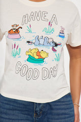 Winnie The Pooh Have A Good Day Tee - Ivory