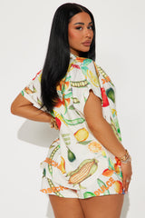 Summer Harvest Short Set - Multi Color