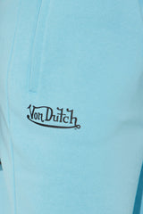 Von Dutch Skull Oasis Wide Leg Pant - Blue/combo