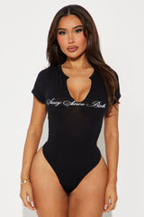Sassy Since Birth Bodysuit - Black