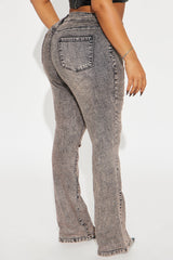 Tall Getting The Boot Mid Rise Jeans - Acid Wash Black