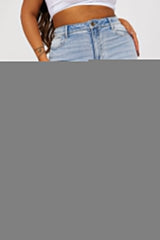 Tough Love Stretch Straight Leg Jean - Light Wash