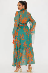 Another Vacation Skirt Set  - Emerald