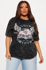 Lynyrd Skynard Cruise Oversized Tee - Black