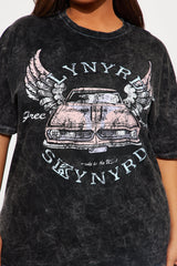 Lynyrd Skynard Cruise Oversized Tee - Black
