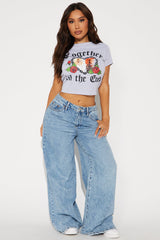 Chucky & Tiff Forever Baby Tee - Heather Grey