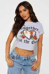Chucky & Tiff Forever Baby Tee - Heather Grey