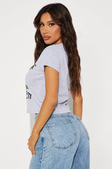 Chucky & Tiff Forever Baby Tee - Heather Grey
