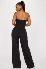 Get Over It Pant Set - Black