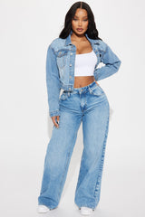 On To The Next Straight Leg Jeans - Medium Wash