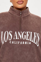 LA Vibes Short Set - Brown