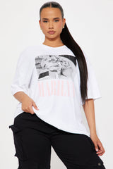 Marilyn Monroe The One & Only Oversized Tee - White