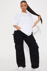 Betty Boop Queen Oversized Tee - White