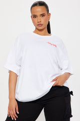 Betty Boop Queen Oversized Tee - White