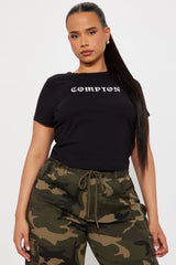 Compton Baby Tee - Black