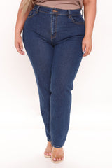 I Got It From My Mama Jeans - Dark Denim