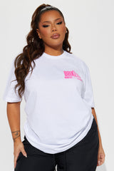 Brooklyn Front And Back Graphic Tee - White