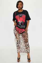 Taste Of Her Oversized Tee - Black
