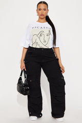 Pablo Picasso Oversized Tee - White