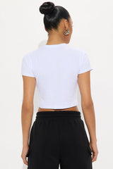 Future MILF Baby Tee - White