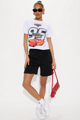 Cars '95 Lightning Mc Queen Graphic Tee - White