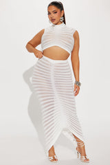 Key West Skirt Set - White