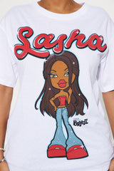 Bratz Sasha Slay Tee - White