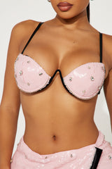 Susana Sequin Skirt Set - Pink