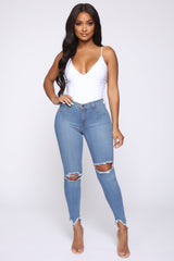 Well Played Jeans - Medium Blue Wash